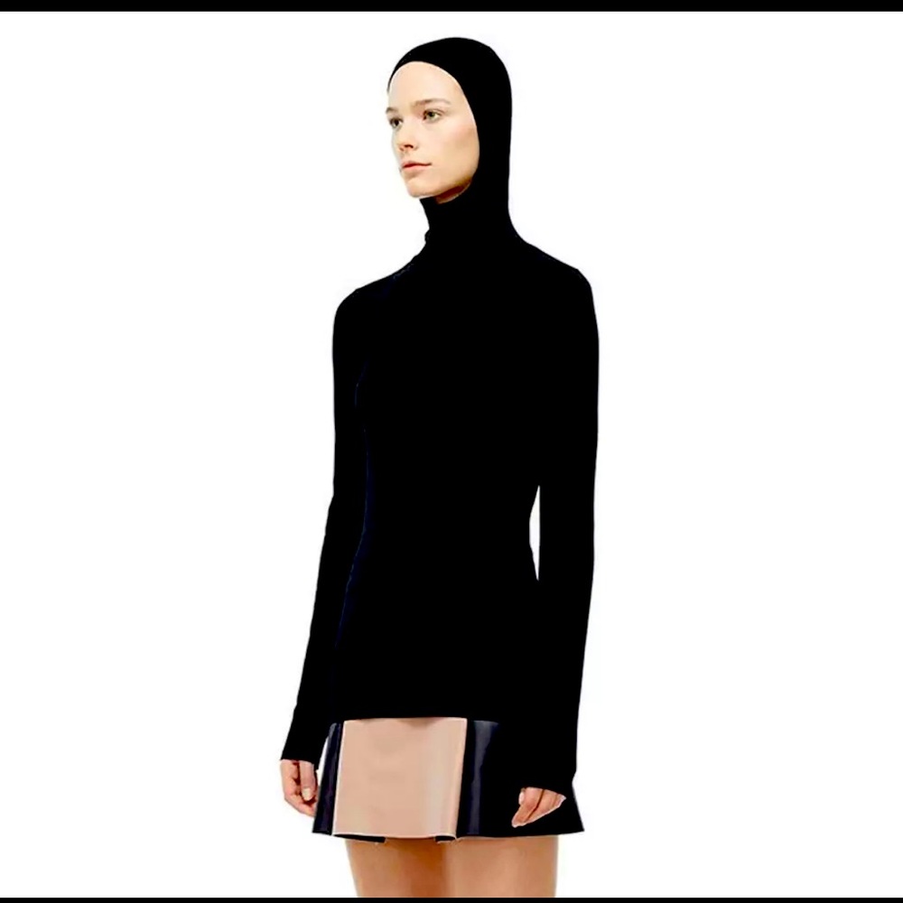 Dion Lee Pinacle Balaclava Knit Top